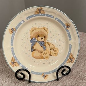 Teddy bear plate